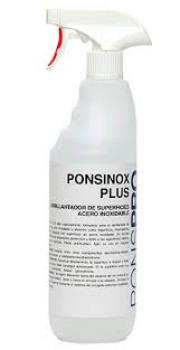 ABRILLANTADOR ACERO INOXIDABLE PONSINOX PLUS 750ML